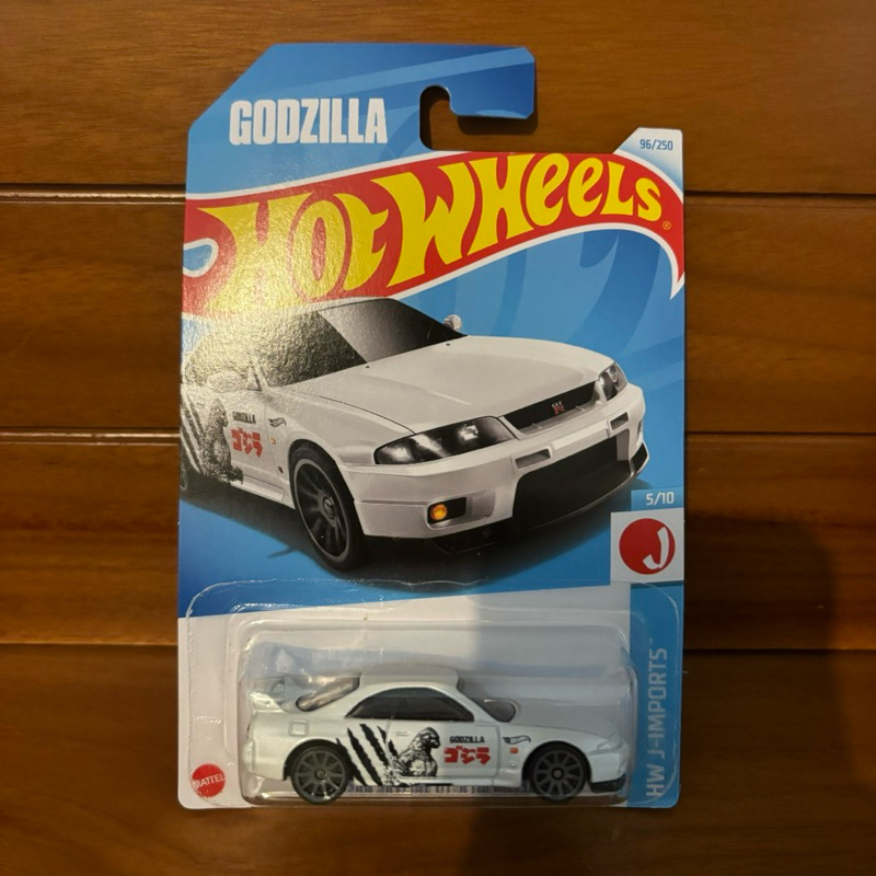 Hot Wheels Nissan Skyline GTR BCN R33 Japan card