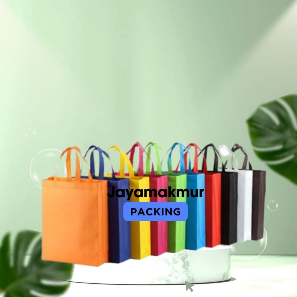 

Tas Box Spunbond Goodie Bag Standing Handle Box Auto Press HBPA Kuat Ukuran 25x35x8