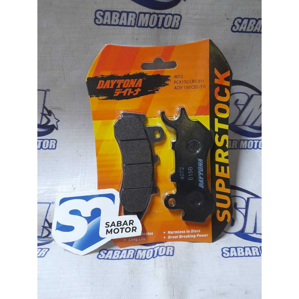 Kampas rem pcx/adv 150/160 daytona superstock kampas rem ADV160 PCX160 ADV150 PCX150