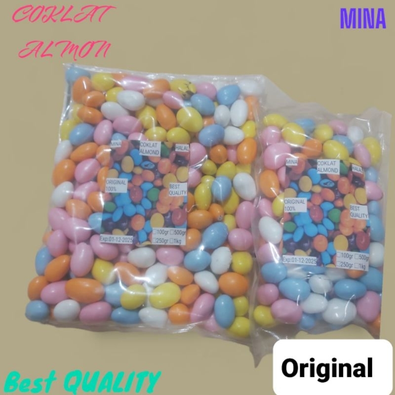 

Coklat Almond//Almond Coklat Dubai 500gr