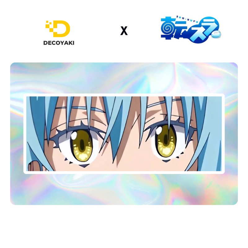 

Sticker Slap Hologram Rimuru Tempest, Stiker Hologram Rimuru Tempest Tensura