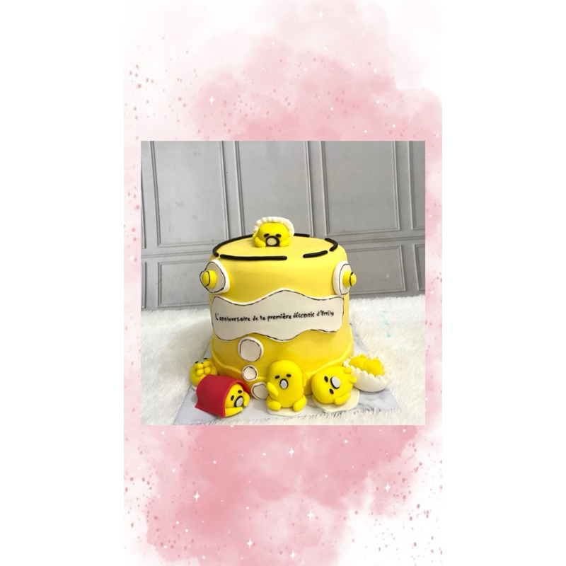 

custom cake guedetama