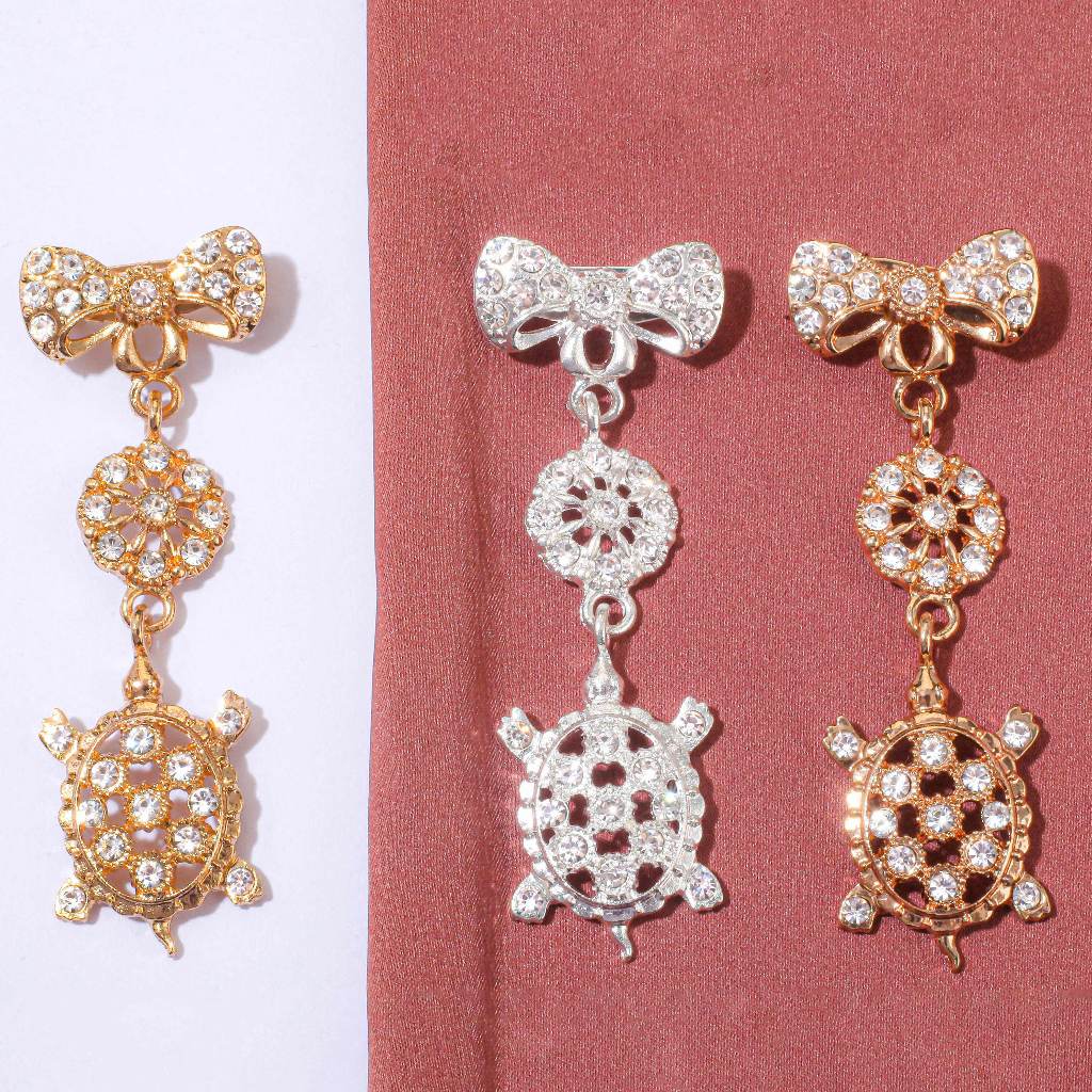 Bros / Hijab / Jilbab / Pashmina / Kerudung / Bros Peniti Jurai Gantung Panjang 8 Model Cantik