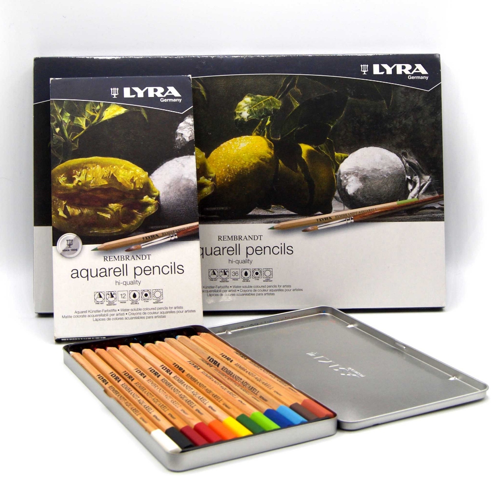 

Lyra Rembrandt Aquarell Colored Pencil Tin Box Set Pensil Warna