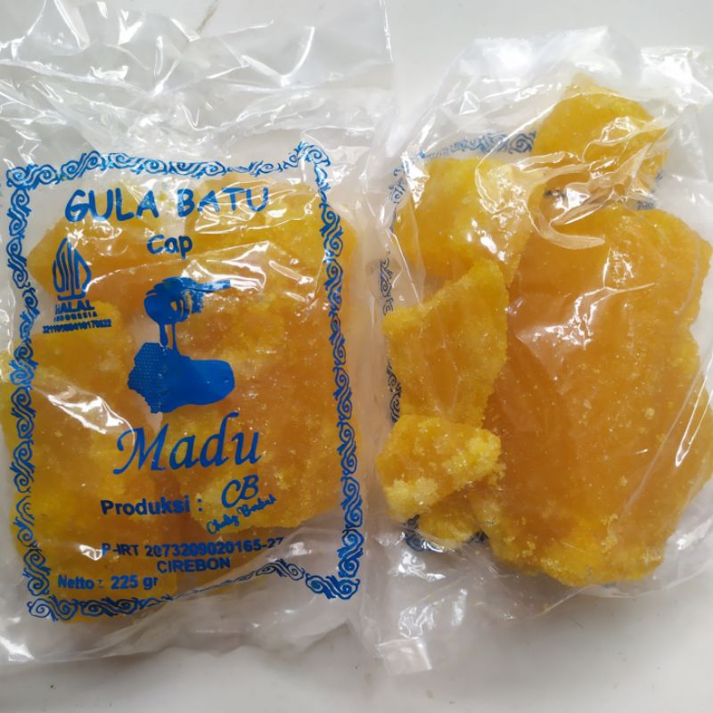 

GULA BATU CAP MADU khas cirebon Anti batuk Anti letoy 250 g