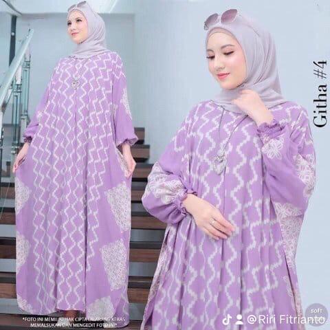 Kaftan gamis Mewah kondangan  remaja simple elegan