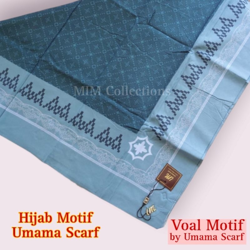 Hijab Motif Umama Scarf Voal Miracle Motif Umama Scarf Original