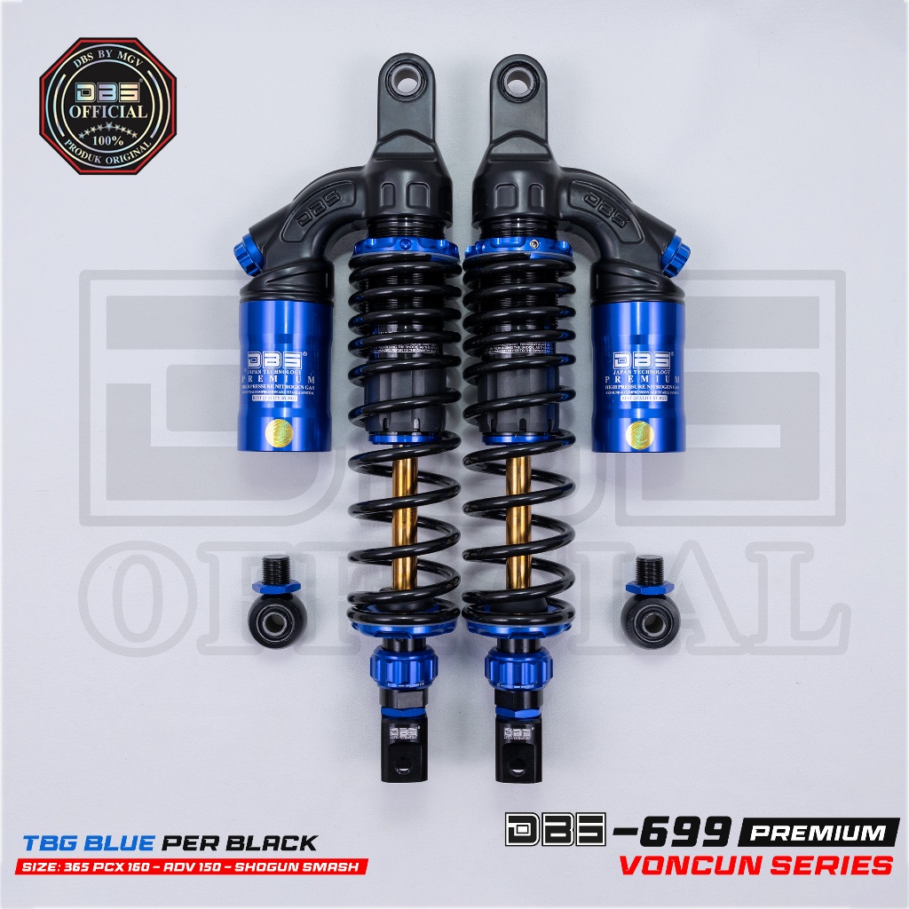 DBS 699  Series Shock Belakang Pcx160New Adv150 Xmax 365mm