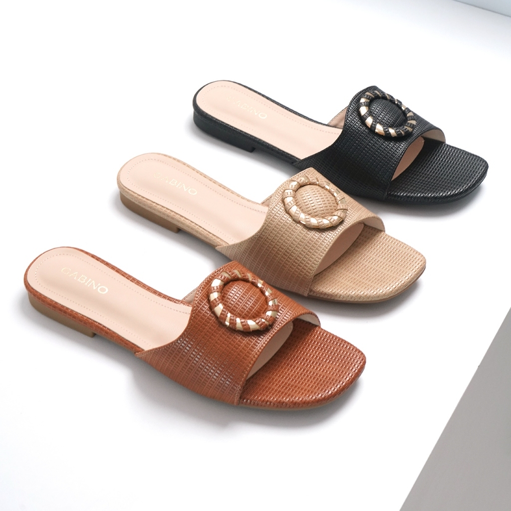 GABINO Sandal Flat Wanita Greta G1AA3018