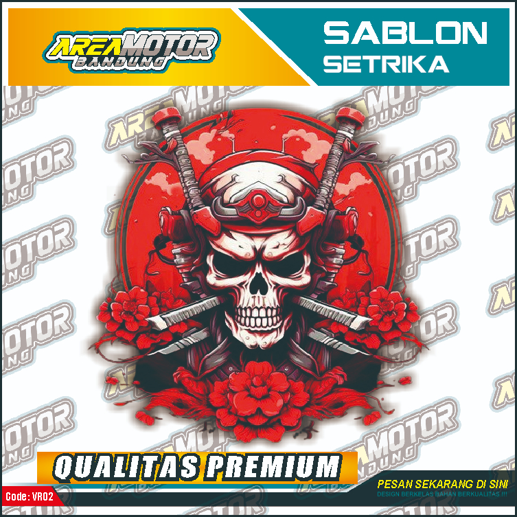 

Print sablon DTF/cetak sablon DTF/sablon setrika siap press 1 sisi Tema GHOST ARMY Uk A4 / A3