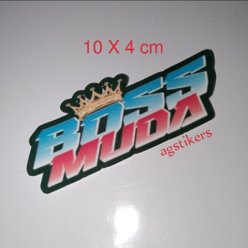 

Stiker Boss Muda