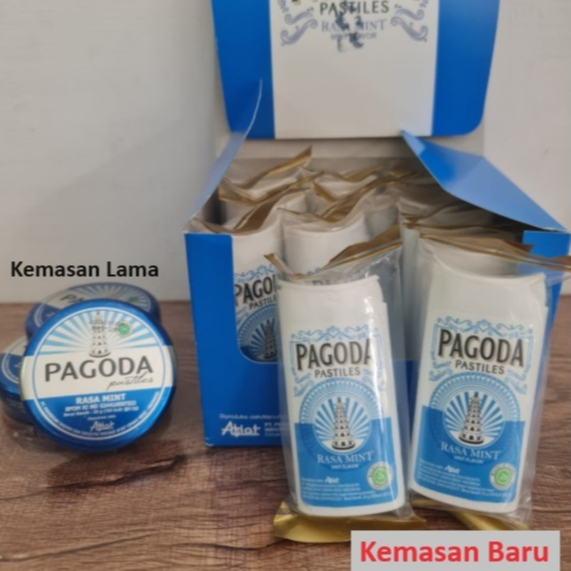 

PAGODA PASTILES MINT 20 GR Kemasan Baru