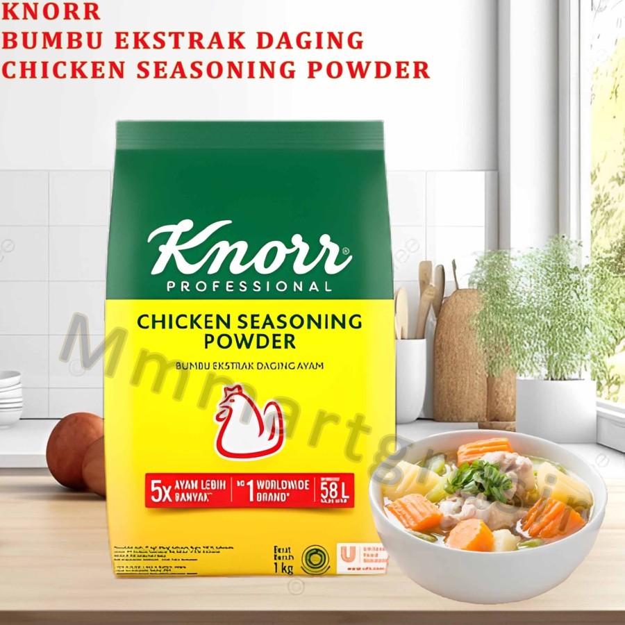 

Knorr / Bumbu Ekstrak Daging Ayam / Chicken Seasoning Powder / 1kg