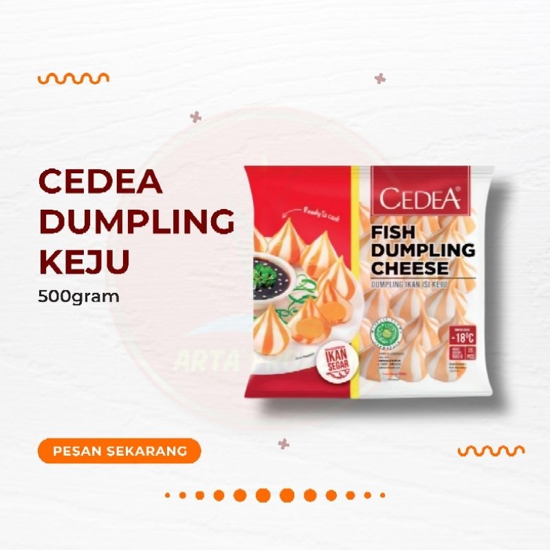 

cedea dumpling keju 500 gram