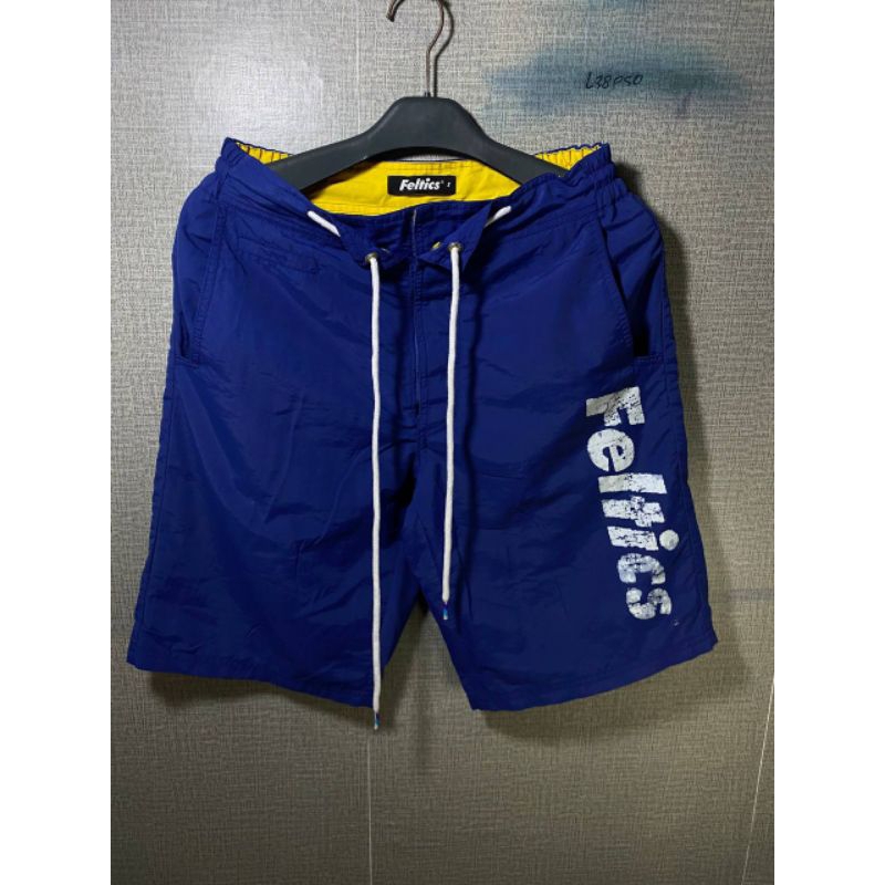 CELANA PENDEK CAKEPPP BRAND FELTICS WARNA BIRU NAVY SIZE M 30-32