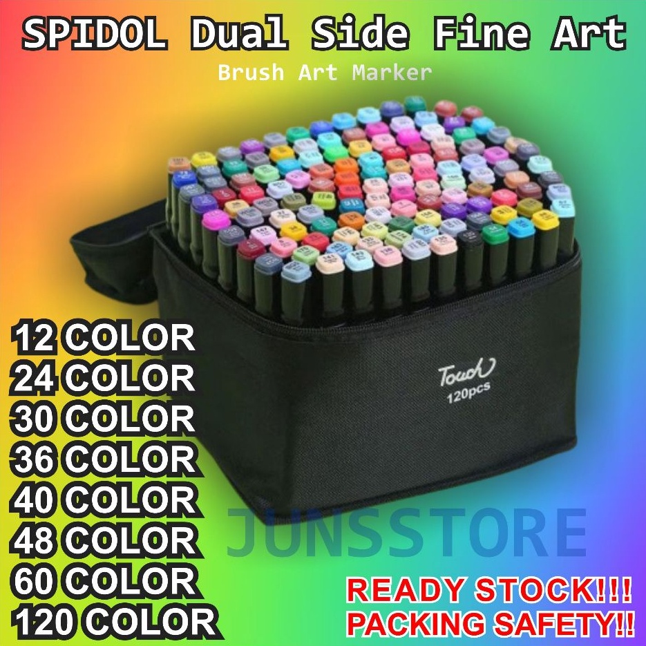 

KODE X37D PROMO JUNSSTORE 1224364868 Warna Sketsa Spidol Umum General Marker Set Animation Markers Twin Market Set Spidol