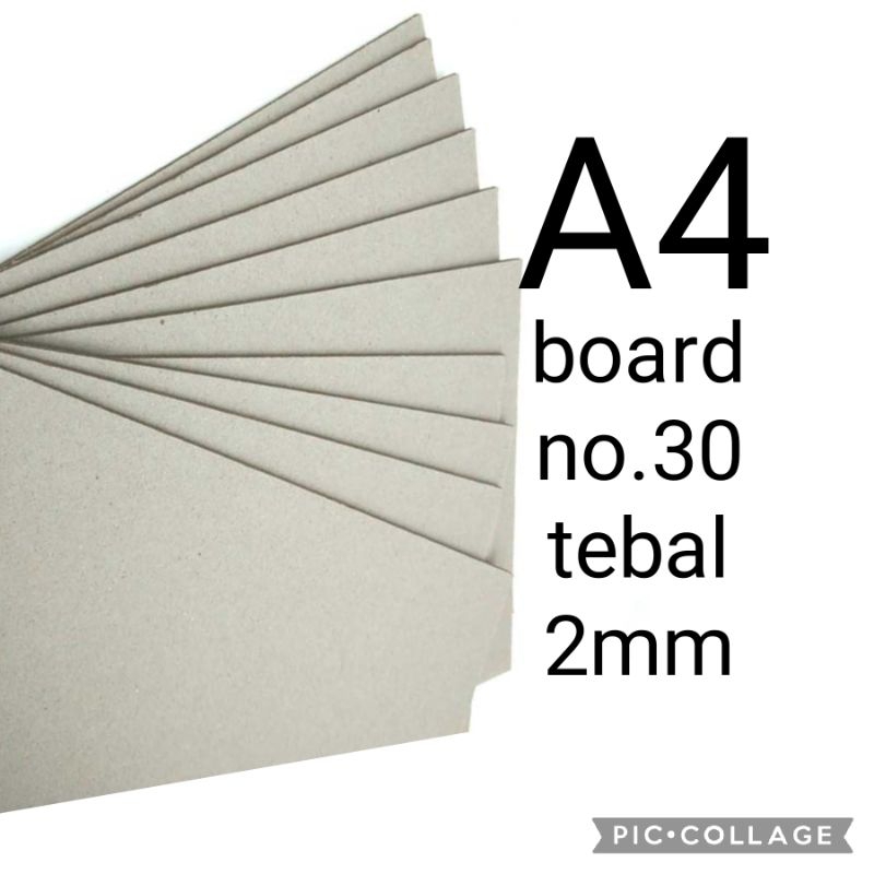 

Karton board / Grey board no.30 A4 29.7x21cm