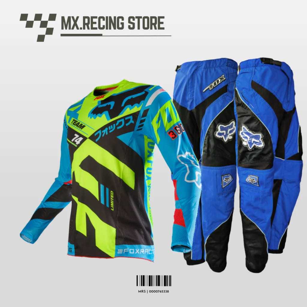 Celana set jersey motocross | jerset trail sepeda downhill
