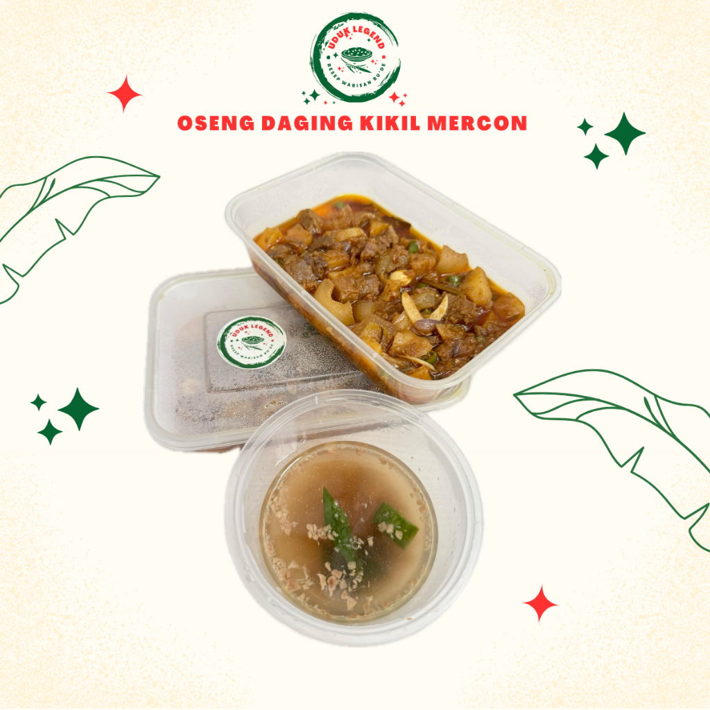 

Uduk Legend Oseng Daging Kikil Mercon Resep Warisan
