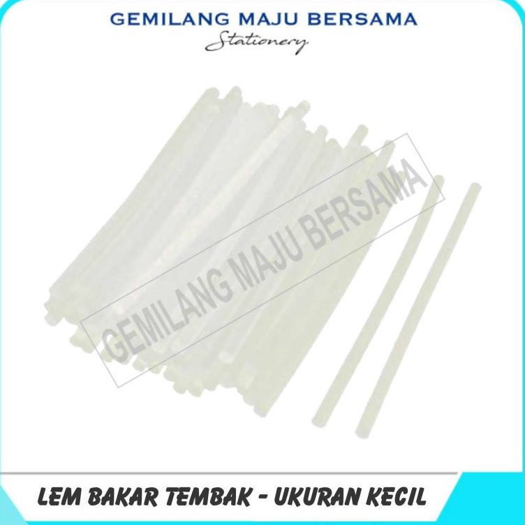 

KODE P87A Lem Tembak Lem Bakar Bening Kecil Per Pack 1kg
