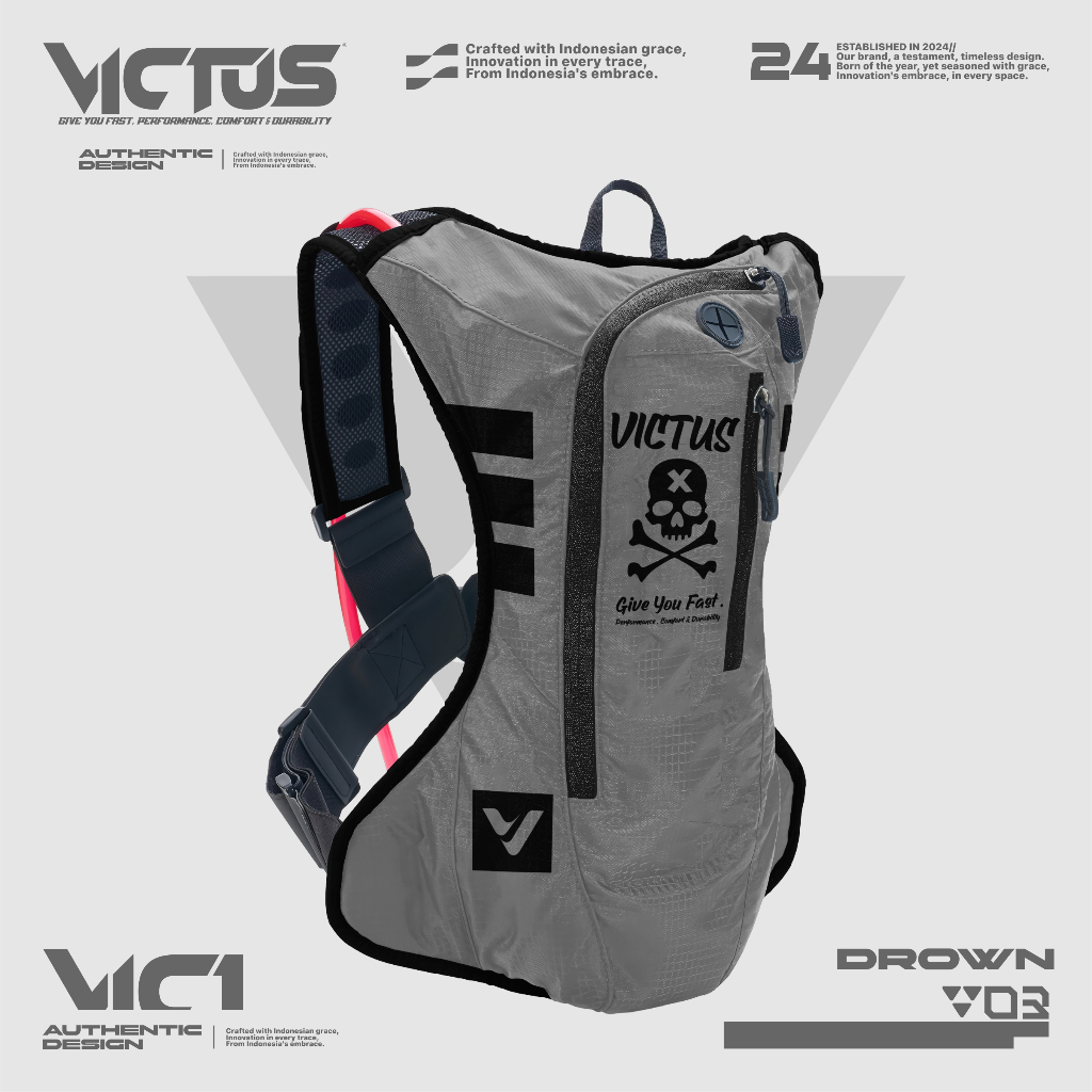 Tas Hydropack / Tas Hydrobag Enduro Trail Adventure Victus Drown