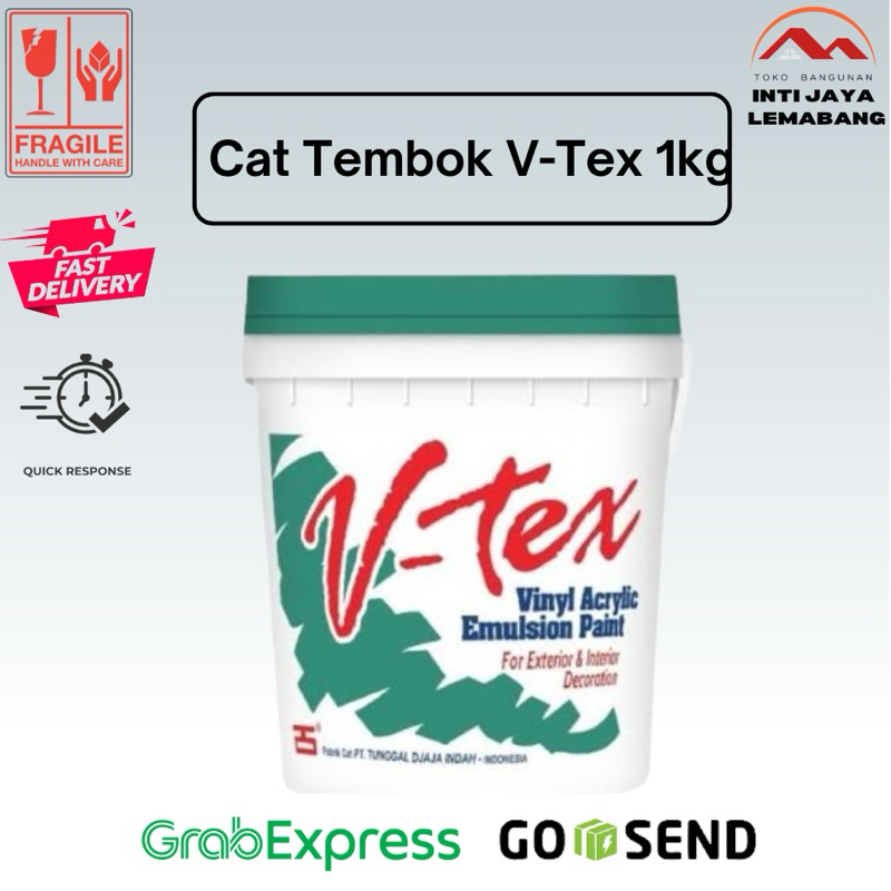 Cat Tembok V-Tex 1kg