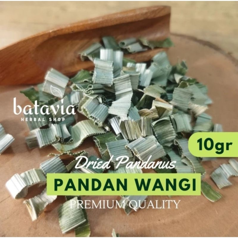 

Daun Pandan Wangi Kering Cacah Dried Pandan