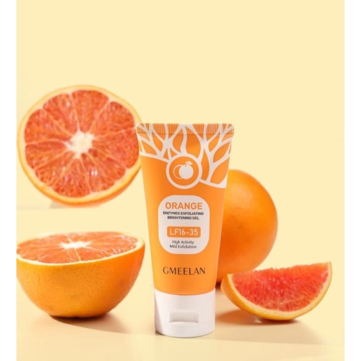 PALING AMPUH GMEELAN ORANGE Exfoliating Gel Face Eksfoliasi Wajah Blackhead Cleaner Hydrating Gel Wi