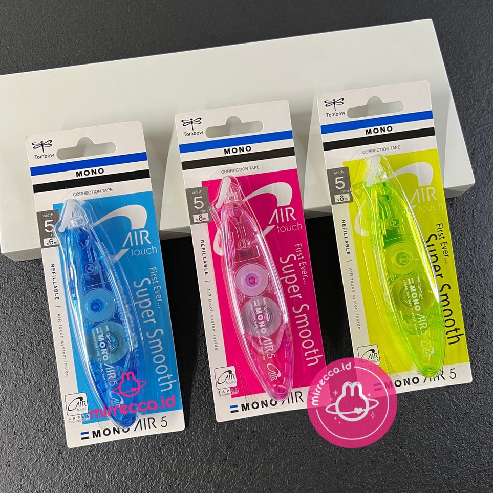 

KODE B65S TOMBOW MONO AIR 5 REFILLABLE PEN STYLE CORRECTION TAPE CTPAX5 TIPEX KERING