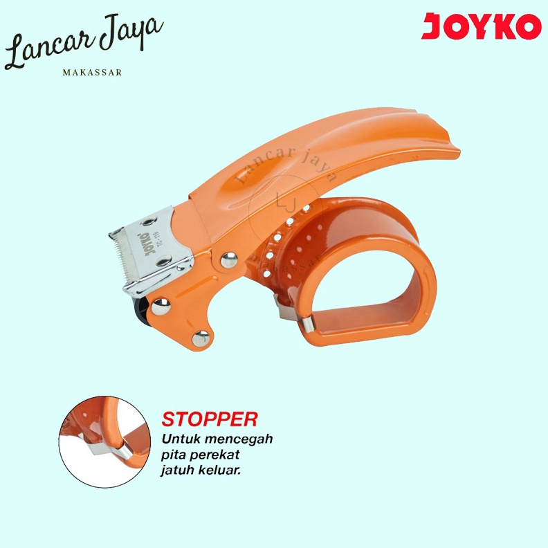 

KODE C57Z Tape Cutter Tape Dispenser Pemotong Pita Perekat Joyko TC119