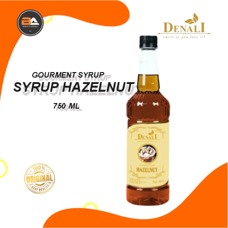 

SYRUP DENALI HAZELNUT 750ML