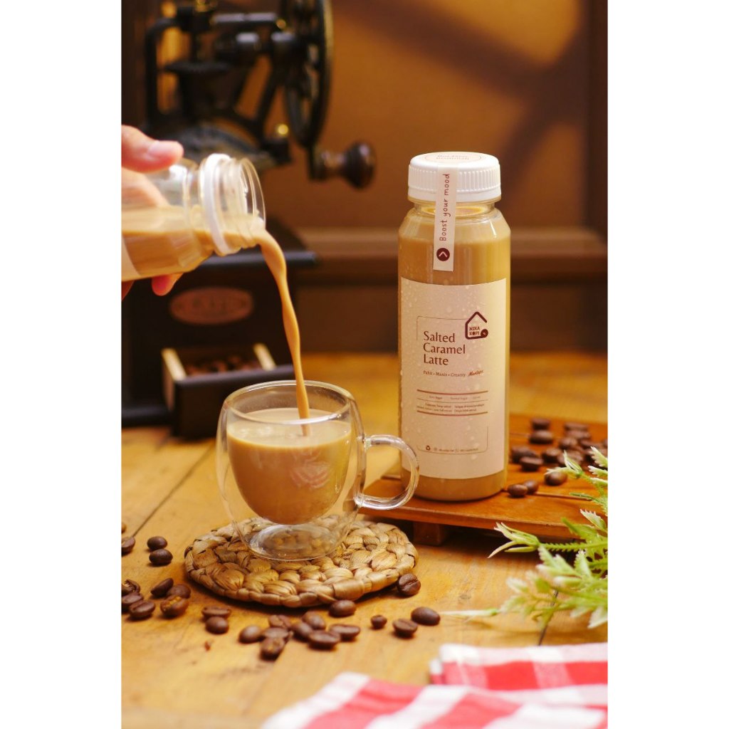 

Kopi Salted Caramel Latte 250ml Nikakopi Ready To Drink