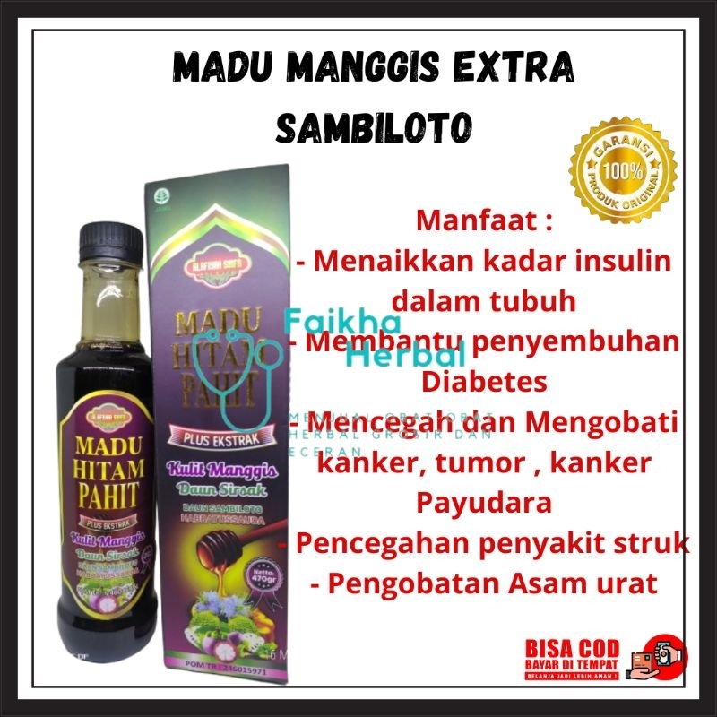

Madu Hitam Manggis AlAfiyah Madu Kanker Payudara Dan Tumor