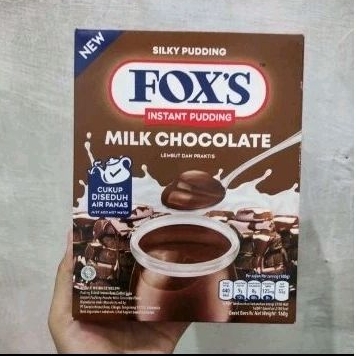 

pudding coklat foxs