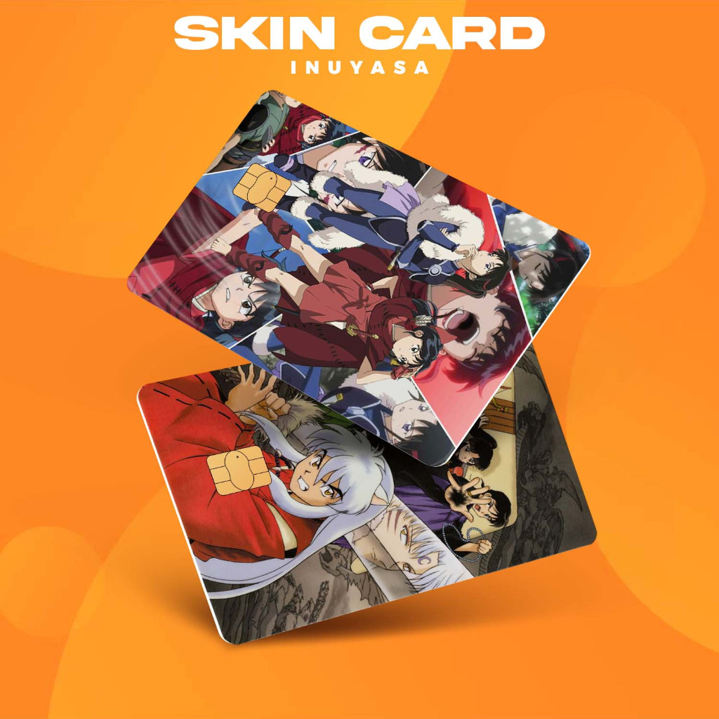 

[BM Skin Card] inuyasa || Garskin | Cover ATM / E - Money / Flazz - Anti Air