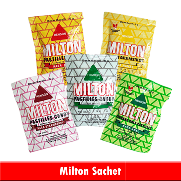 

Henson Milton Pastilles Permen 6 gram