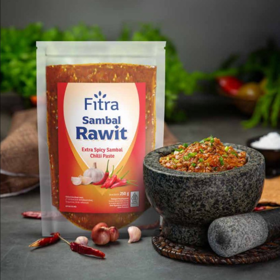 

Fitra Sambal Instant Pouch 250gr Fitra Sambal Cocol ala Rumahan