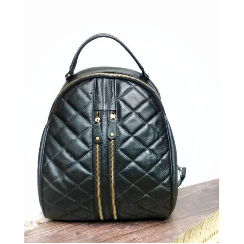 tas wanita tas ransel punggung wanita tas kulit sapi asli