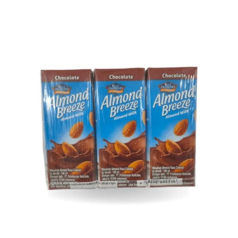 

BLUE DIAMOND - ALMOND BREEZE ALMOND MILK 180 ML (3 PCS) - CHOCOLATE