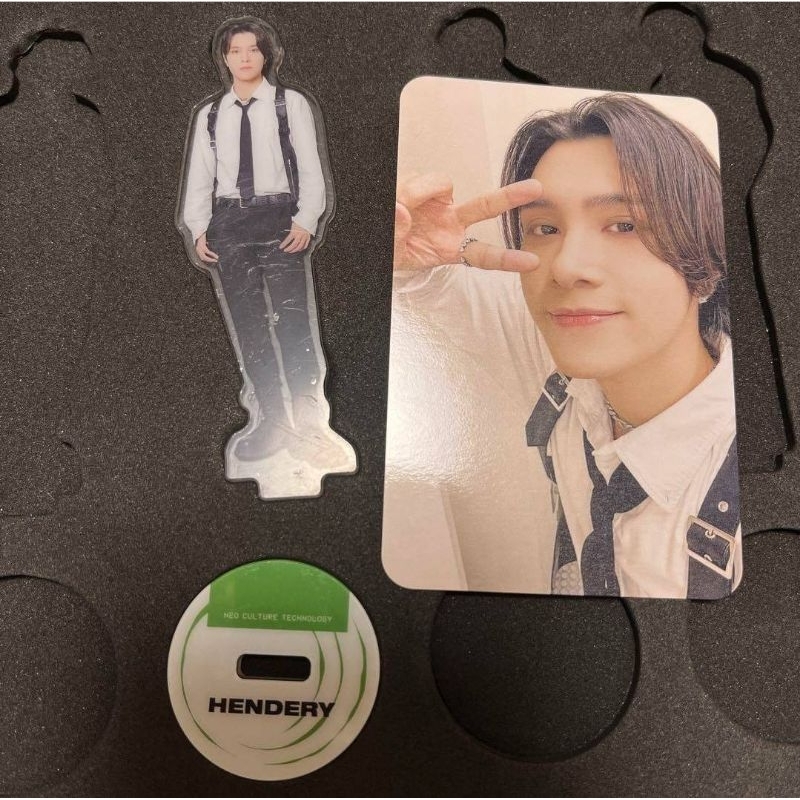 pc photocard hendery WayV trading card mumo with standee nct nation in cinema japan