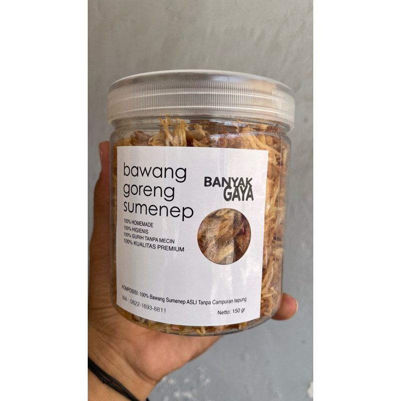 

Bawang Goreng Sumenep Premium Murah