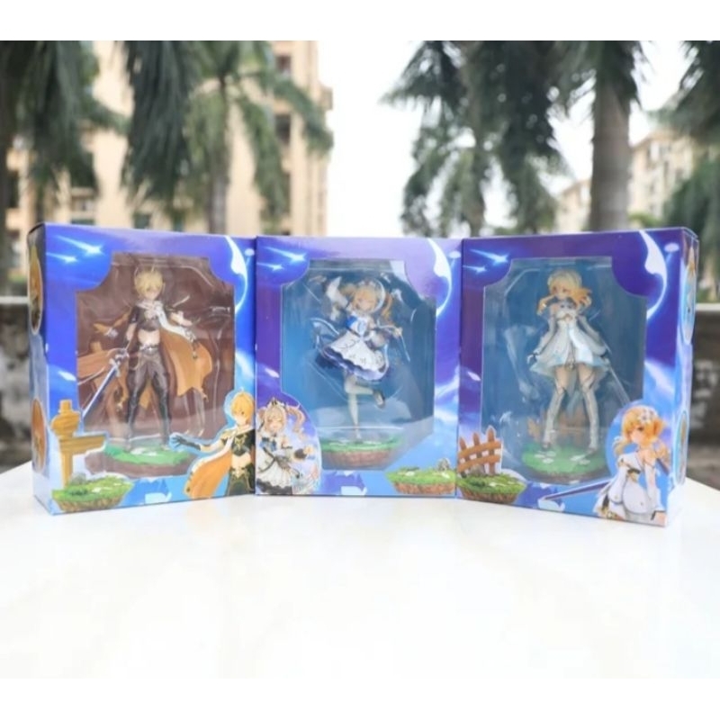 ACTION FIGURE GENSHIN IMPACT BARBARA LUMINE AETHER/ANIME PAJANGAN