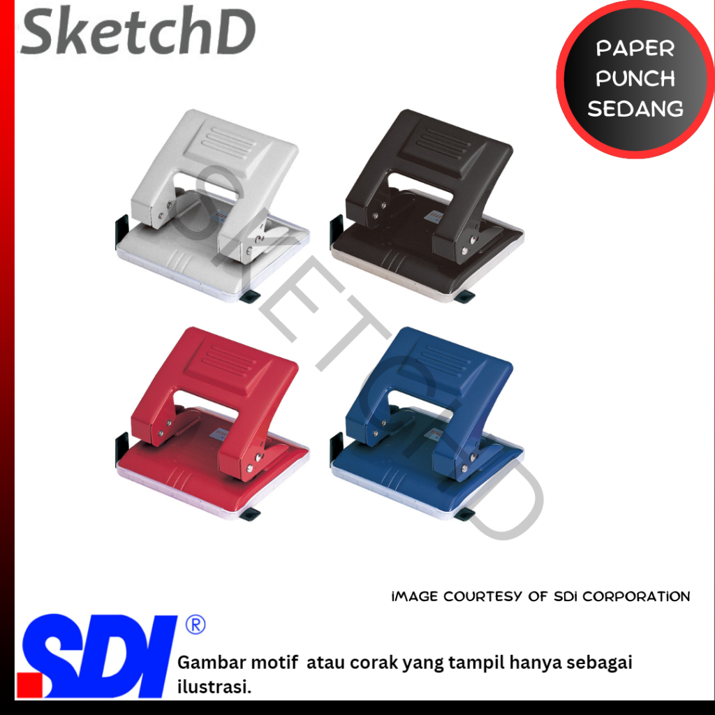 

Pembolong Kertas - Paper Punch - Perforator 0822 SDI