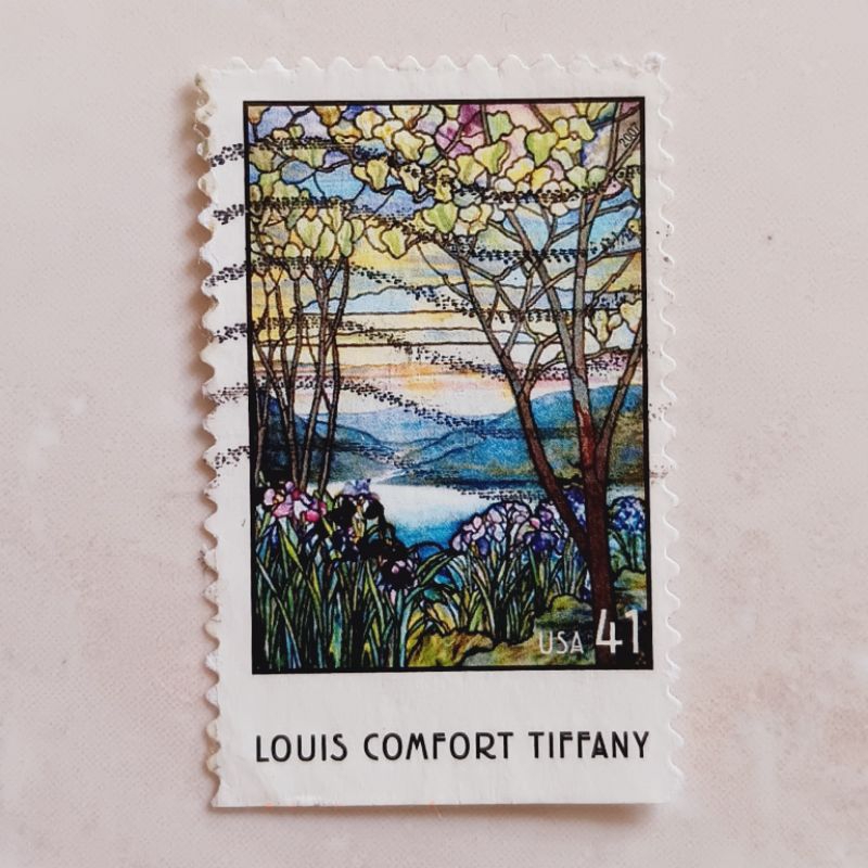 

(AD) Perangko Amerika Serikat 2007 Louis Comfort Tiffany - L.C. Tiffany (1848-1933) Artisans 41 cent Used