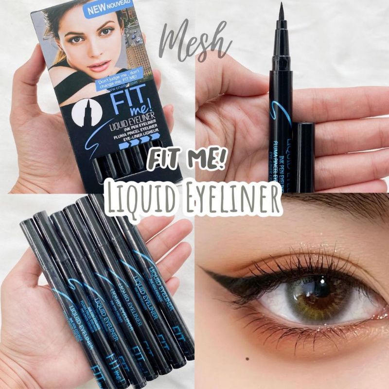 FIT ME EYELINER / Eyeliner Fit Me Flying Eyeliner 8706 Eyeliner Spidol Fit Me Eye Liner