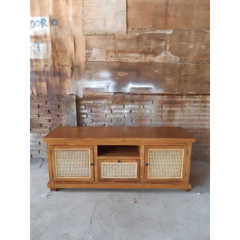Buffet TV Meja Tv Kabinet TV jati Minimalis 150cm