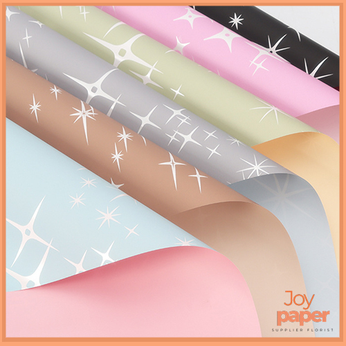 

Flower Wrapping Paper Dua Warna Kertas Buket Bunga Florist Cellophane Pastel Ecer KB6022