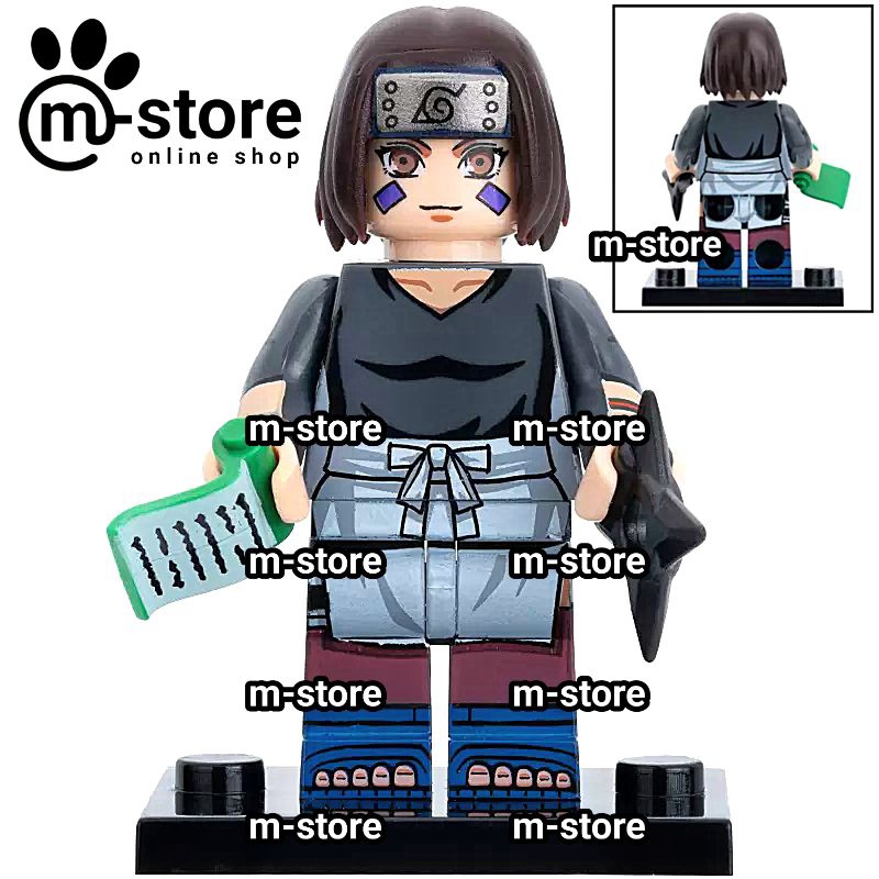 brick naruto rin nohara block mini toy figure