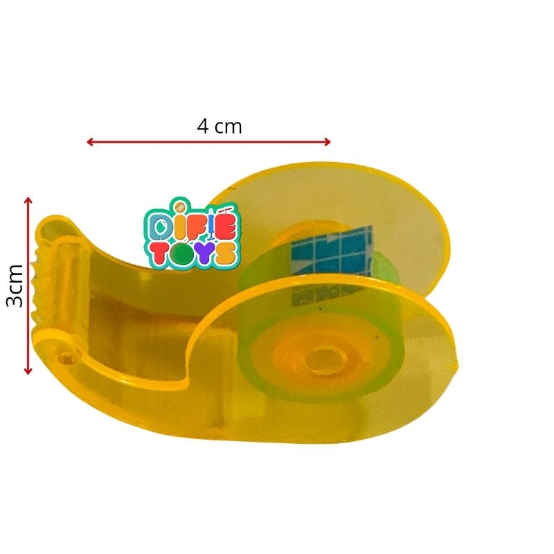 

20 pcs solatip mini solatif mini mainan dispenser mini tempat solasi kecil