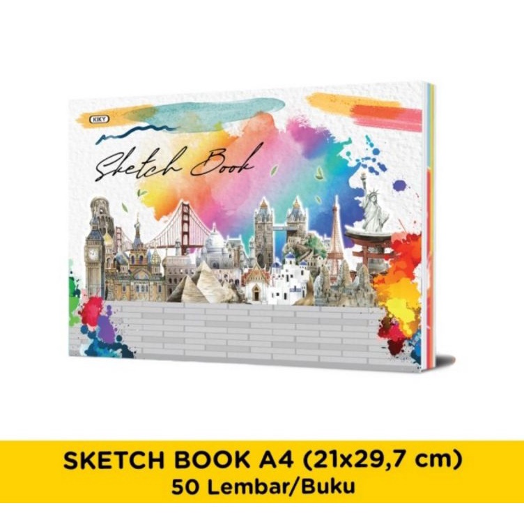 

KODE G87G Buku Sketsa Kiky Sketch Book A4 5 Lembar